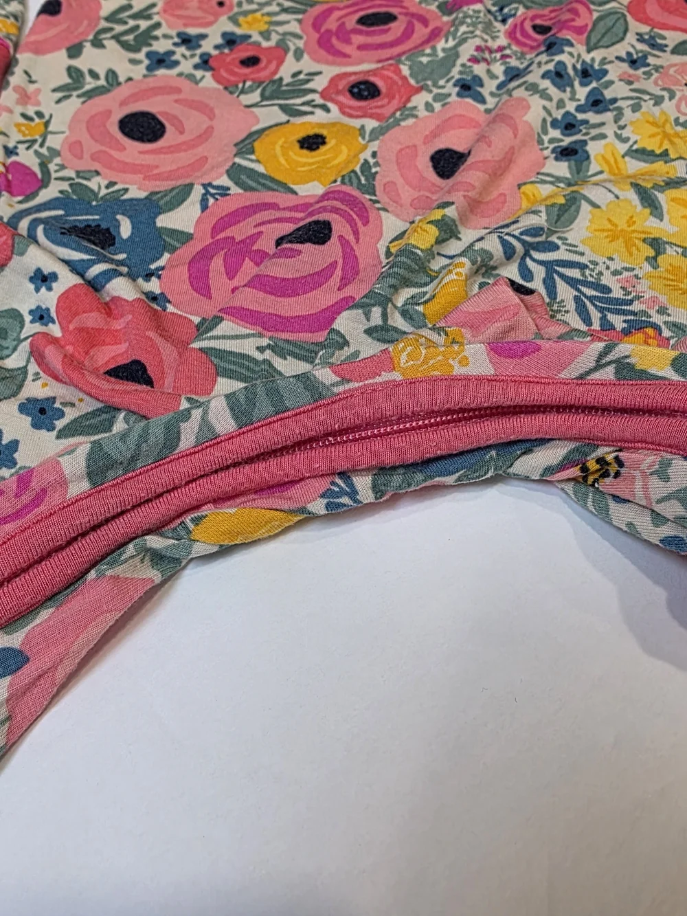 Little Sleepies Sleep Secret Garden Crescent Zippy Bamboo 3-6 Months